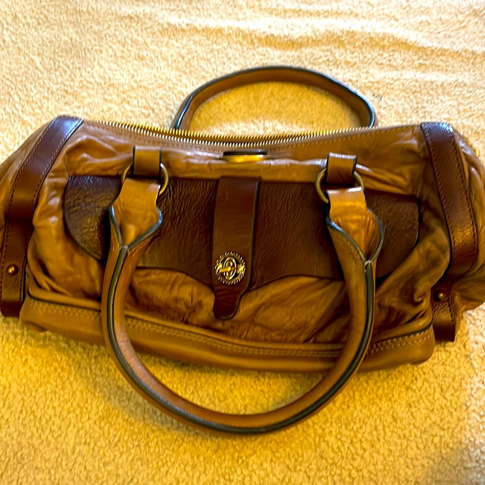 Tan Chloe bag with bag and Chloe card. Great condition